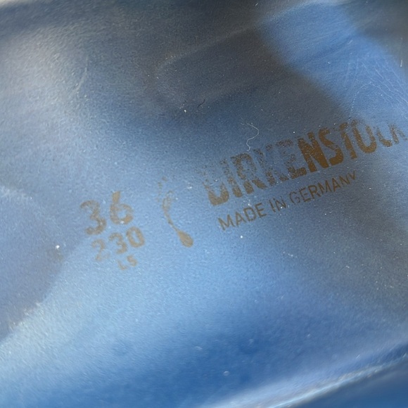 BIRKENSTOCK ARIZONA FOAM EVA SLIDE SANDAL Lightweight Blue EU 36 Women’s US 5 - Picture 10 of 11